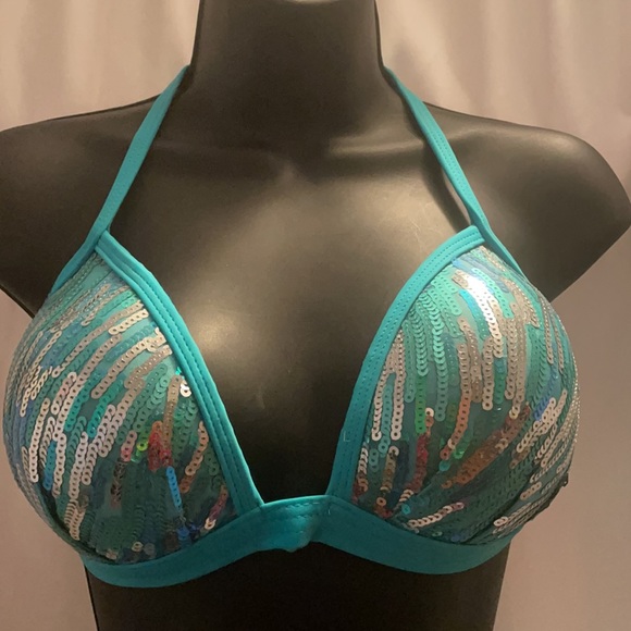 VENUS TURQUOISE 2 PIÈCES BIKINI SIZE 12 - Picture 4 of 8